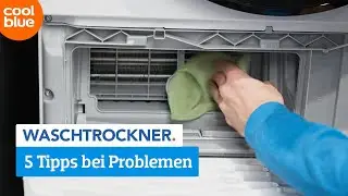 5 Tipps wenn dein Waschtrockner nicht richtig trocknet