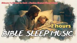 Night Psalms of Peace- 2 Hours Christian Sleep Music with Scripture - Album 7.1