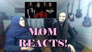 BEST REACTION! SLAYER MANDATORY SUICIDE. MOM REACTION!!! OILID
