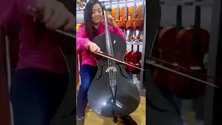 I Tried the World&rsquo;s Smallest Cello Bow&hellip; Can You Hear the Difference? 🎻👀
