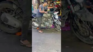 Madhyamgram best bike service centre||#shorts #minivlog #bike #service #madhyamgram #2024#chepest