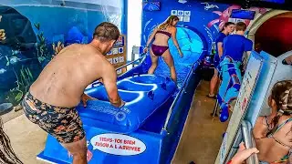 Rafting Water Slide at Aquaparc Switzerland
