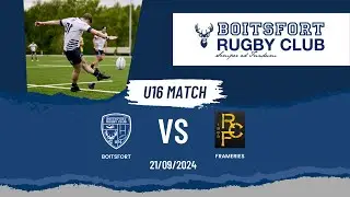 Boitsfort vs Frameries - U16 - Live (21-09-2024)