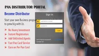 UTI PSA PAN CARD Distributor Portal