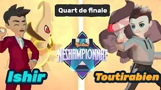 Quart de finale - Neshampionnat | @MrRishi_YT  VS Toutirabien | Tournoi Temtem