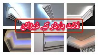 plaster of paris ceiling design light border led light ceiling design border simple light design
