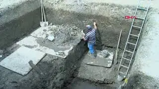 Bartın'da 1800 yıllık su perisi heykeli bulundu