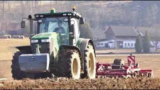 John Deere 7290r + Horsch Terrano 4MT