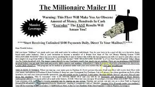 Mailbox Money with The Millionaire Mailer III