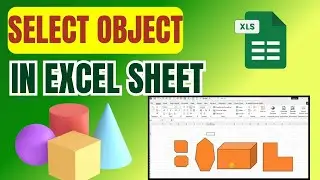 How To Use Select Object In Excel Sheet #excel #exceltips #exceltutorial