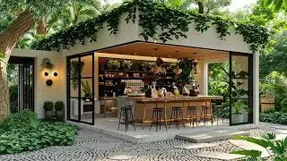 Jazz Garden Caf&eacute; ☕ Relaxing Smooth Jazz for Green Spaces, Morning Coffee & Peaceful Moments