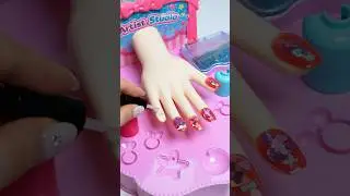Satisfying Miniature: Nail Art Toy ASMR (No talking)