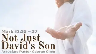 2025-05-17【English Service】【Not Just David's Son】【Mark 12:35-37】
