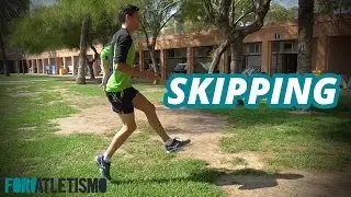 Técnica de carrera: ejercicios de skipping
