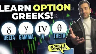 Learn Option Greeks In Just 5 Minutes | Theta,Delta,Gamma & Implied Volatility