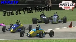 Formula 1600 Rookie Series - VIR North - iRacing Formula Car Road
