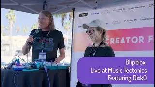 DiskQ x Cloudchord x Playtime Engineering &ndash; Live Blipblox Performance at Music Tectonics