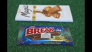 Satisfying video | Lots of BREAK chocolate Unboxing. Tiffany BREAK Crunchy wafer fingers.