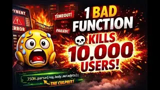 How One Synchronous Function Can Kill 10,000 Users