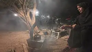 التخيم في القريه المهجوره الغامضه