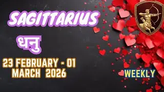 Sagittarius | धनु | Weekly Love Tarot Reading | 23 February 2026 | Hindi