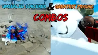 Best EASY COMBOS for Unsealed Sorcerer & Greatest Psychic! (Jump Showdown)