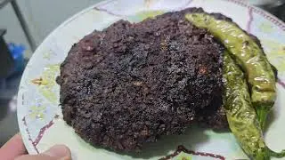 Chappali kebabs freshly made.