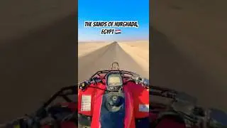 Desert, tea, sand and quads. Egypt. 🇪🇬 #hurghada #egypt #quadbike