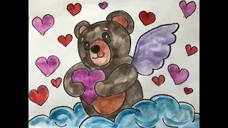 Painting with Tempera Cakes #paintingtutorial #paintingtechniques #painting