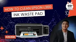 How to Clean Epson L360 Ink Waste Pad