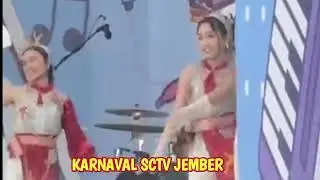  Dihentikan Karnaval SCTV Jember DEWI PERSIK Nyanyi kehujanan