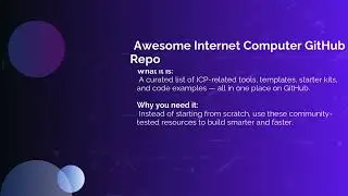 🚀 Your 60-Second Guide to ICP Development! @Crewsphere  #xpedition