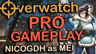Overwatch Gameplay | NICOGDH as Mei | King's Row | Overwatch League Pro Mei Gameplay (POV)