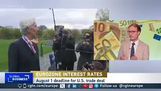 ECB Holds Rate: Assessing Eurozone Growth & Trade Deal Impact with Economist