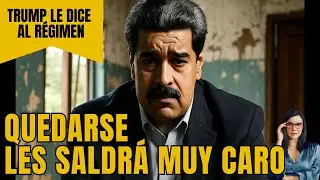 #Boom Los tratar&eacute; como a Bin Laden. Donald Trump advierte a Nicol&aacute;s Maduro