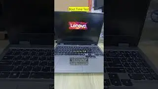 i7 14th gen laptop | 8gb graphic card &brvbar; 16gb ram | Booting speed test windows 11