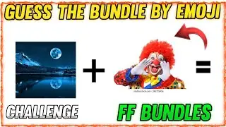 GUESS THE FF BUNDLE BY EMOJI CHALLENGE❤️/easy/normal/hard/very hard