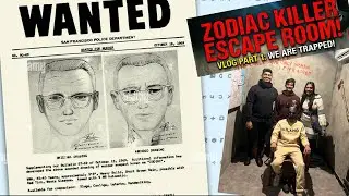 TRAPPED by the Zodiac Killer! 😱 (Escape Room Vlog - Part 1) @OtaroLive