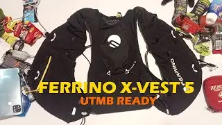 Zaino idrico da trailrunning FERRINO X-VEST 5 , UTMB ready?