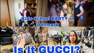 Is It REALLY GUCCI ? | Kids School PARTY In DENMARK | Daily Vlog #820 @dhanakkiduniya