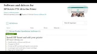 HP Deskjet 3721 printer setup | Unbox HP Deskjet 3721 printer | Wi-Fi setup