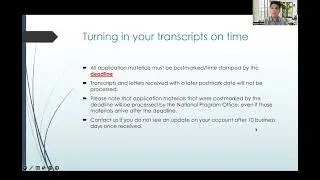 SHPEP Transcript Policies