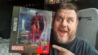 McFarlane Marvel Magneto Unboxing! 🔥 1:10 Scale X-Men #1 Diorama Review
