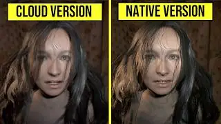 Resident Evil 7 Native vs Cloud Version Nintendo Switch 2 Graphics Comparison