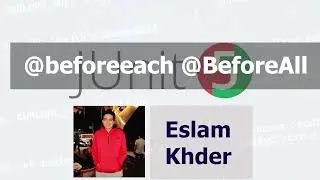 @beforeeach @BeforeAll