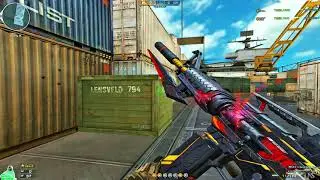 M4a1-S Red Rifle Beast h&agrave;nh bot cực đ&atilde; | Crossfire Dot Kich CFVN