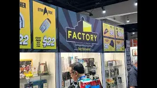 SDCC 2024 Factory Entertainment Booth
