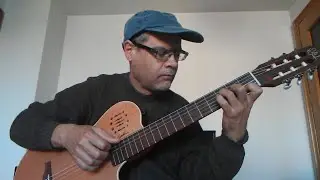 Estudio Sencillo 2 de Brouwer (Godin Grand Concert)