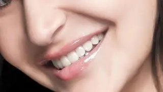 Beautiful Glamorous Actress Anushka Sharma Vertical Lips Closeup