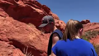Red Cliffs & Dinosaur Tracks Near St George Utah